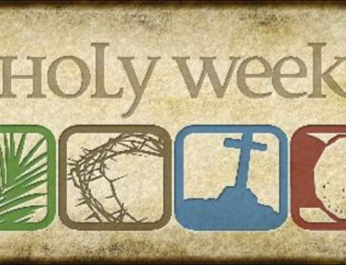 Holy Week Mass & Service Schedule